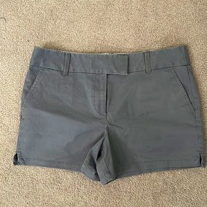 Loft shorts. 4 inch inseam, grey, brand new